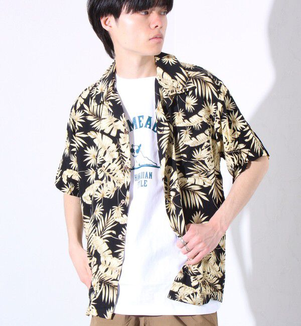FREDY MAC「【FREDYMAC/フレディマック】レーヨンアロハシャツ オープンカラーシャツ ボタニカルプリント」|シャツ・ブラウス|
