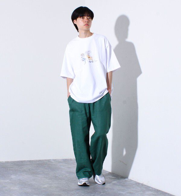 GLOSTER「イラストレーター【ogwillust/オガワナツミ】 コラボ プリントTシャツ」|Tシャツ・カットソー|