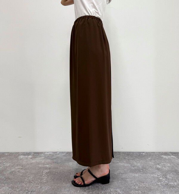 fredy emue「ミニマルリラックスイージースカート」|タイト|