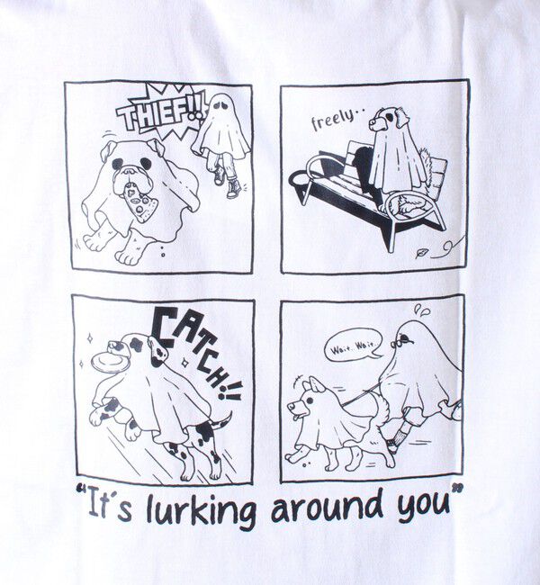 FREDY MAC「【FREDYMAC/フレディマック】度詰め天竺 アニマル刺繍&コミックTシャツ」|Tシャツ・カットソー|