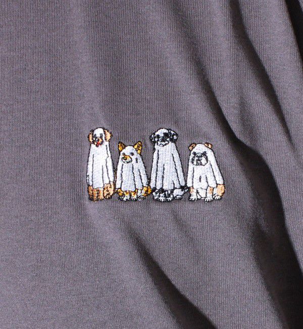 FREDY MAC「【FREDYMAC/フレディマック】度詰め天竺 アニマル刺繍&コミックTシャツ」|Tシャツ・カットソー|