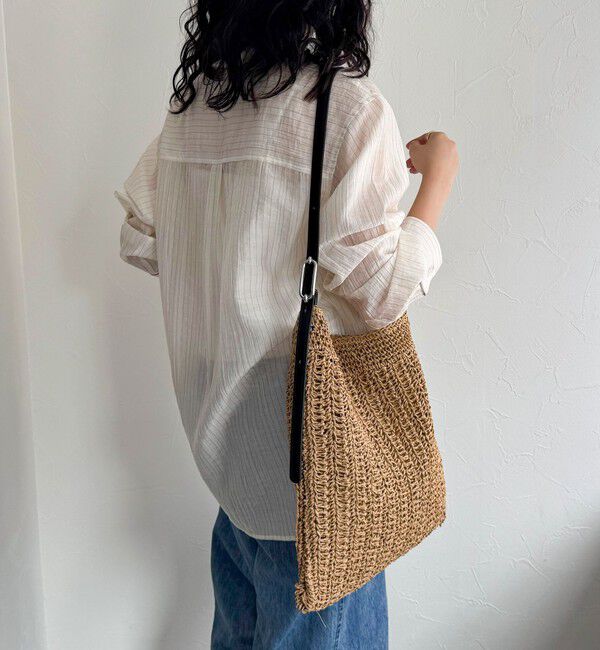 fredy emue「アジャストハンドルクロッシェバッグ」|かごバッグ|