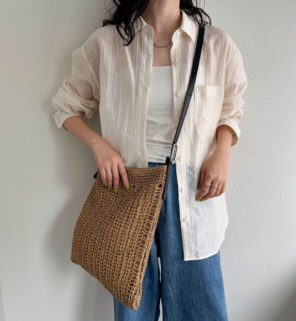 fredy emue「アジャストハンドルクロッシェバッグ」|かごバッグ|