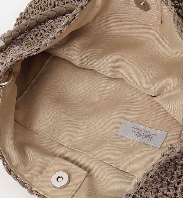 fredy emue「エナメルワンハンドルクロッシェトートバッグ」|かごバッグ|