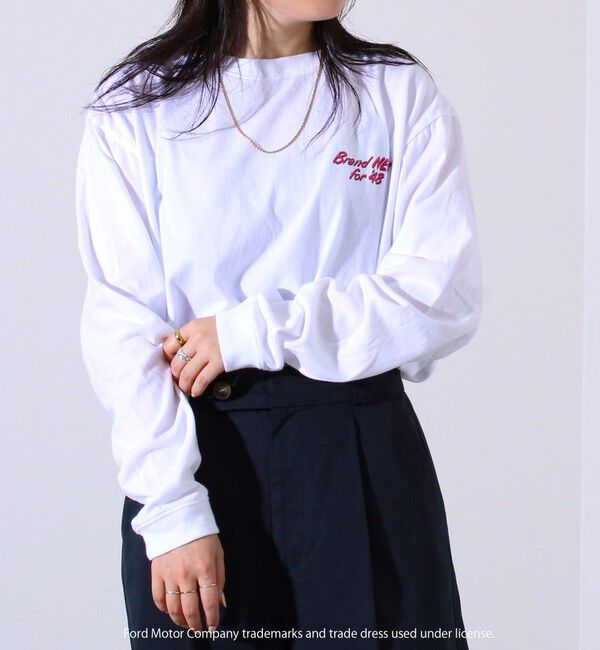 GLOSTER「【GOOD ROCK SPEED】FORD/フォード バックプリント ロングスリーブTシャツ ロンT」|Tシャツ・カットソー|