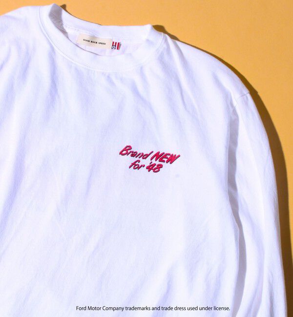GLOSTER「【GOOD ROCK SPEED】FORD/フォード バックプリント ロングスリーブTシャツ ロンT」|Tシャツ・カットソー|