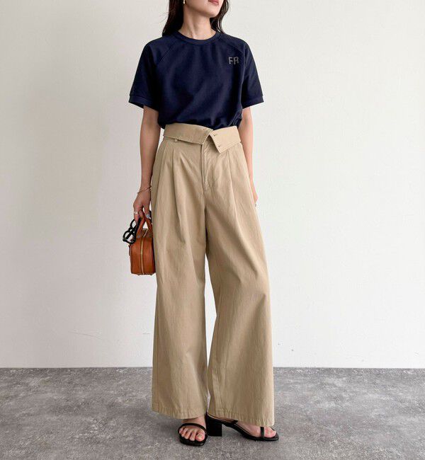 fredy emue「FRミニ裏毛半袖プルオーバー」|Tシャツ・カットソー|