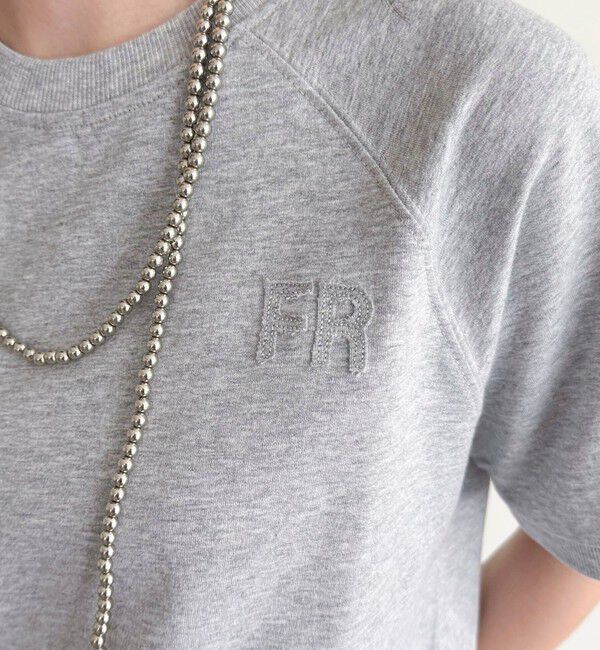 fredy emue「FRミニ裏毛半袖プルオーバー」|Tシャツ・カットソー|
