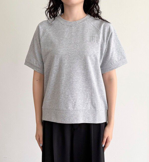 fredy emue「FRミニ裏毛半袖プルオーバー」|Tシャツ・カットソー|