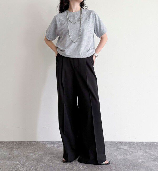 fredy emue「FRミニ裏毛半袖プルオーバー」|Tシャツ・カットソー|