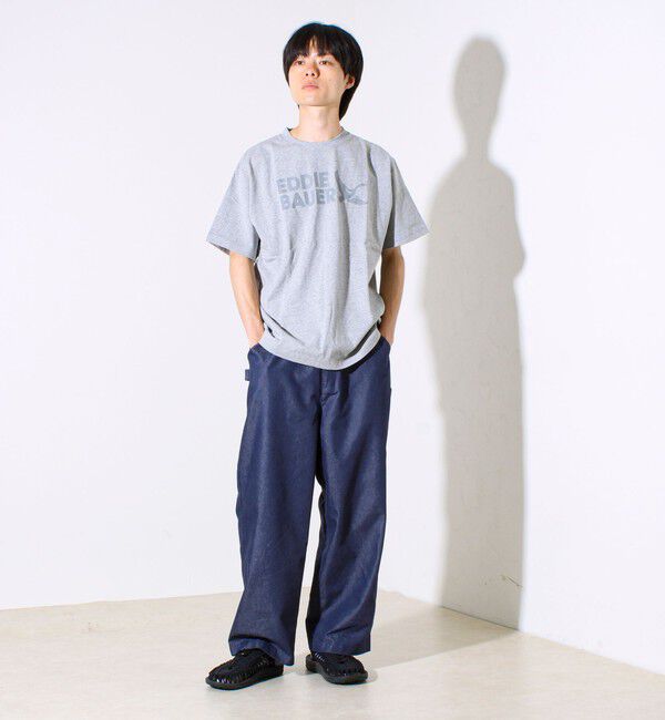 GLOSTER「【EDDIE BAUER】EBロゴ ヘビー半袖Tシャツ」|Tシャツ・カットソー|