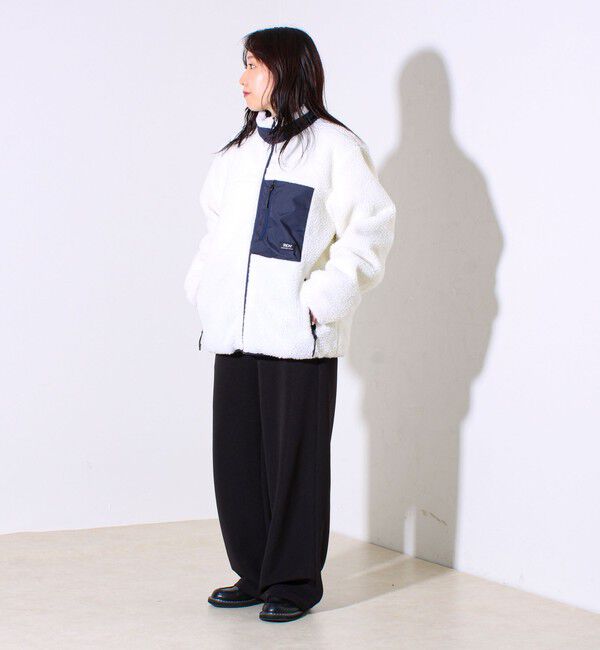 GLOSTER「【2WAYで着回せる】【UNISEX】GLOSTER配色別注 TAIONボア&times;ダウンブルゾン」|ダウン|