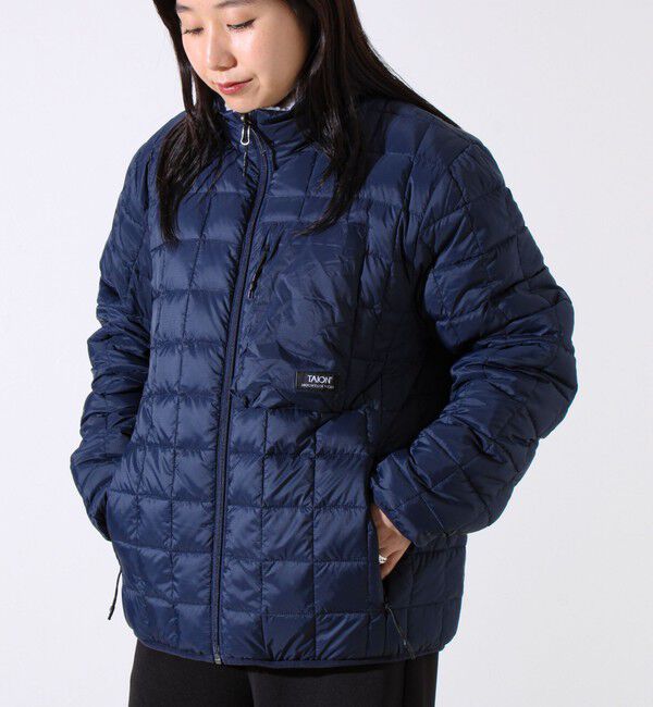 GLOSTER「【2WAYで着回せる】【UNISEX】GLOSTER配色別注 TAIONボア&times;ダウンブルゾン」|ダウン|