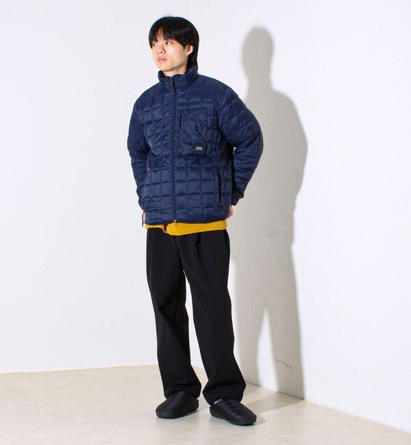 GLOSTER「【2WAYで着回せる】【UNISEX】GLOSTER配色別注 TAIONボア&times;ダウンブルゾン」|ダウン|