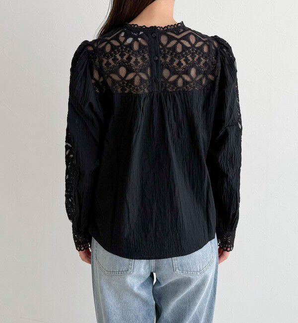 fredy emue「【CHOKLATE PARIS/チョコレート パリ】レースブラウス」|シャツ・ブラウス|