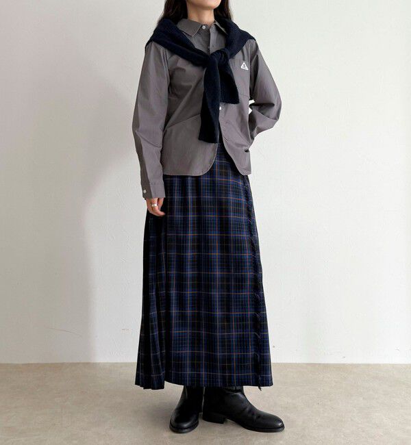 fredy emue「【GEVACO/ゲバコ】チェックサイドベルトスカート」|スカート|