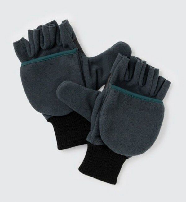 GLOSTER「【WILD THINGS/ワイルドシングス】ポーラテックディタチャブルミトン」|手袋|グリーン