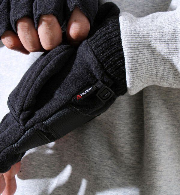 GLOSTER「【WILD THINGS/ワイルドシングス】ポーラテックディタチャブルミトン」|手袋|