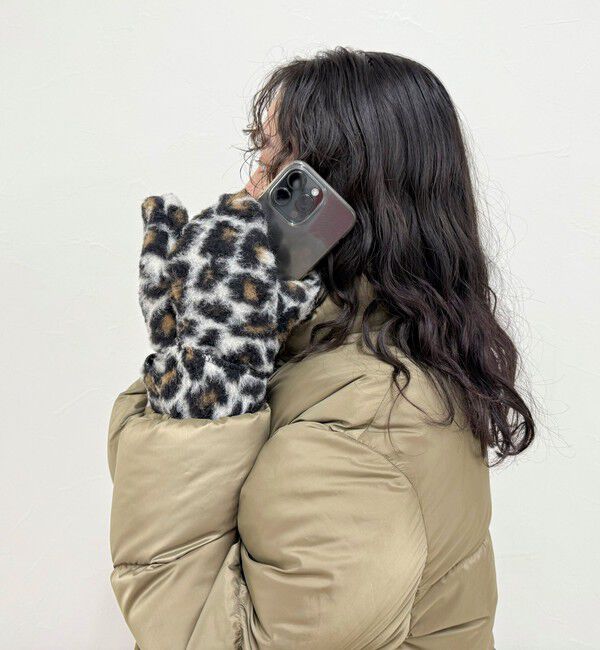 fredy emue「【Coldbreaker/コールドブレーカー】フィンガーホールボアミトン」|手袋|ブラウン系その他