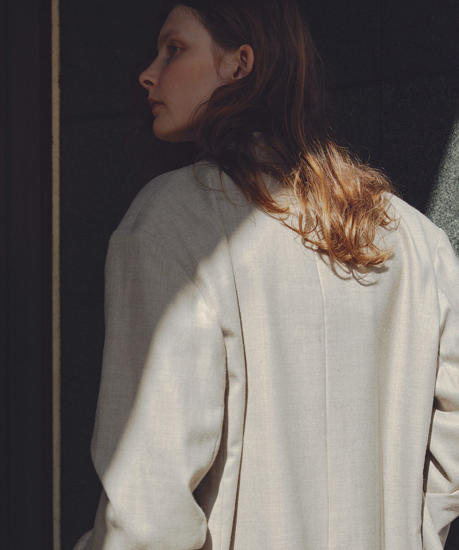 SALON adam et rope'「ハイカウントフラノジャケット」|テーラードジャケット|