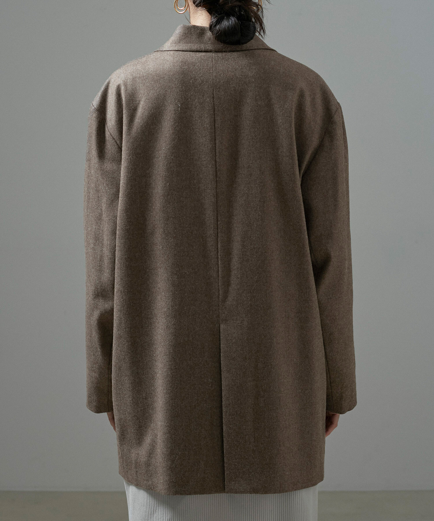 SALON adam et rope'「ハイカウントフラノジャケット」|テーラードジャケット|