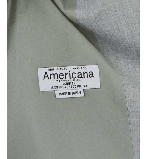 SALON adam et rope'「【Americana（アメリカーナ） for SALON】別注ジャケット」|テーラードジャケット|