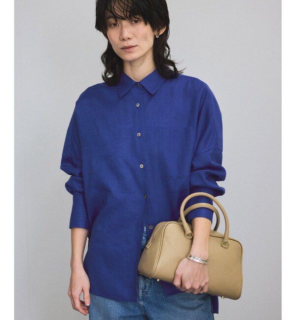 SALON adam et rope'「リネンオーバーシャツ［GENTLE LINEN］」|シャツ・ブラウス|