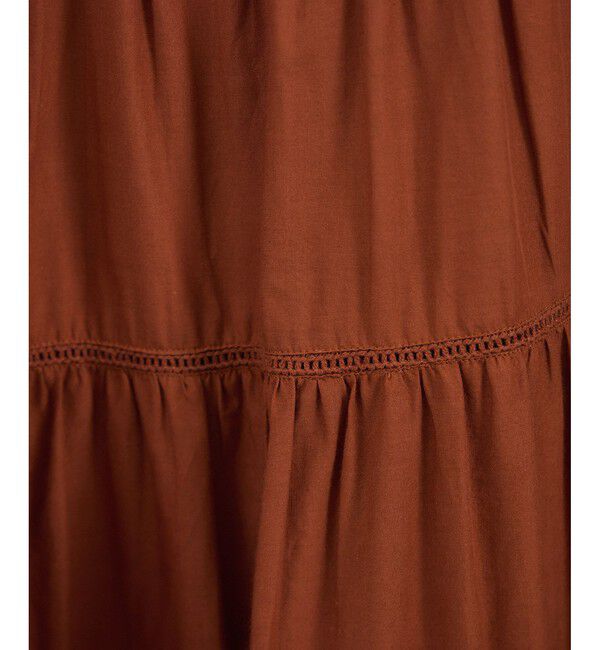 SALON adam et rope'「【WEB限定】ティアードキャミワンピース［洗える］」|ワンピース|