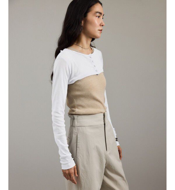 SALON adam et rope'「nu=layerショート丈カーディガン」|カーディガン|