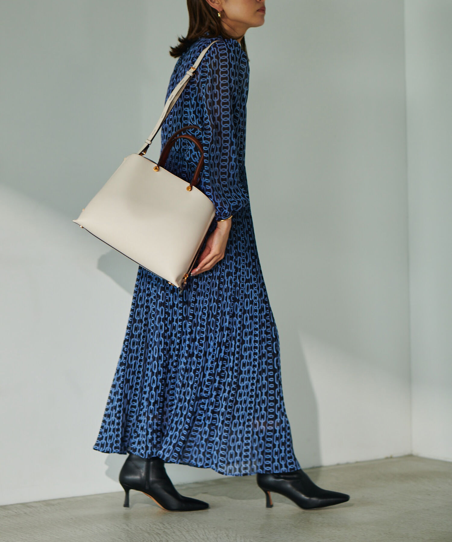 E'POR「【E'POR】Y BAG Medium（サイドジップトートバッグ）/一部WEB限定」|ハンドバッグ|