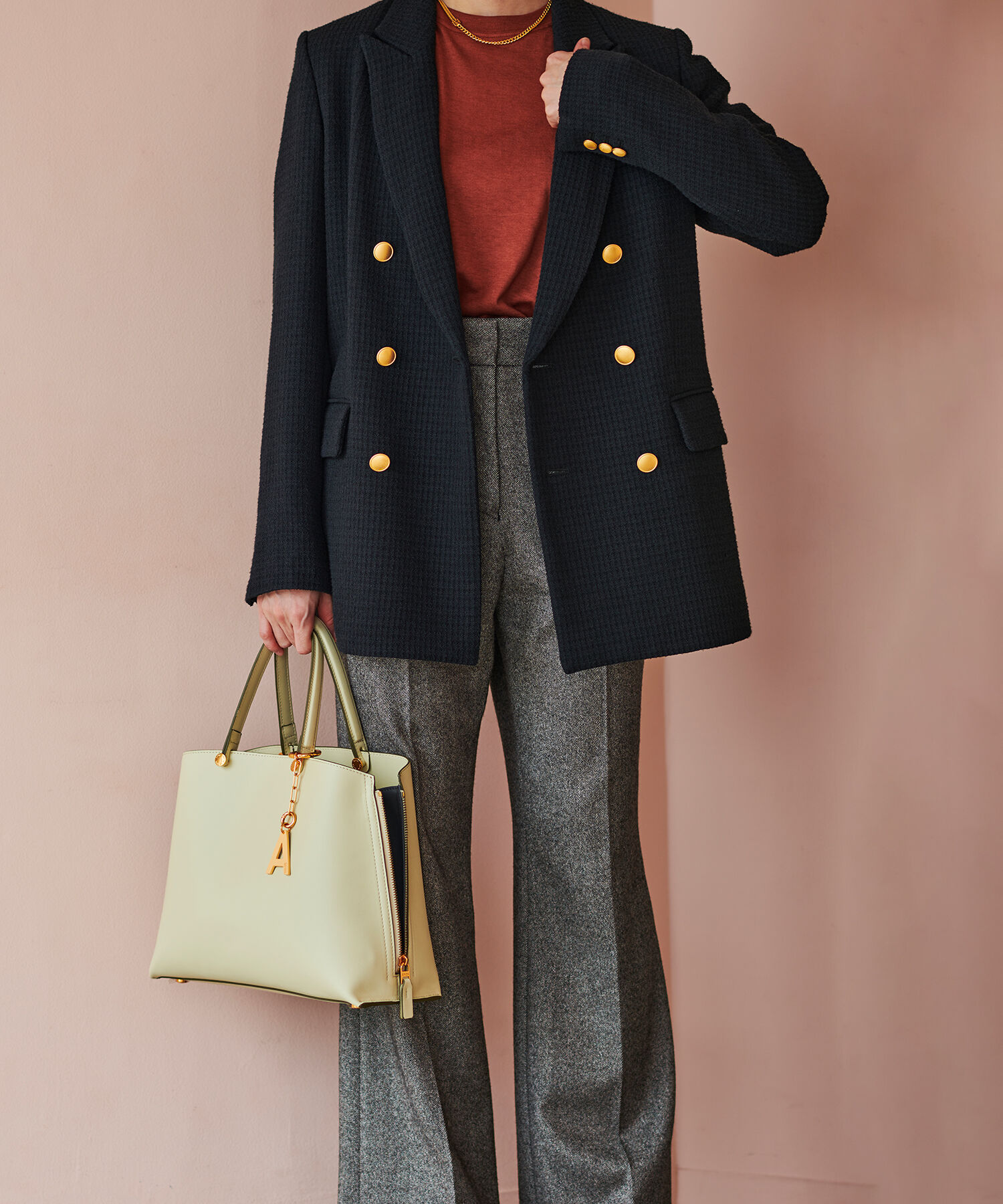 E'POR「【新色追加】【E'POR】Y BAG Medium」|ハンドバッグ|