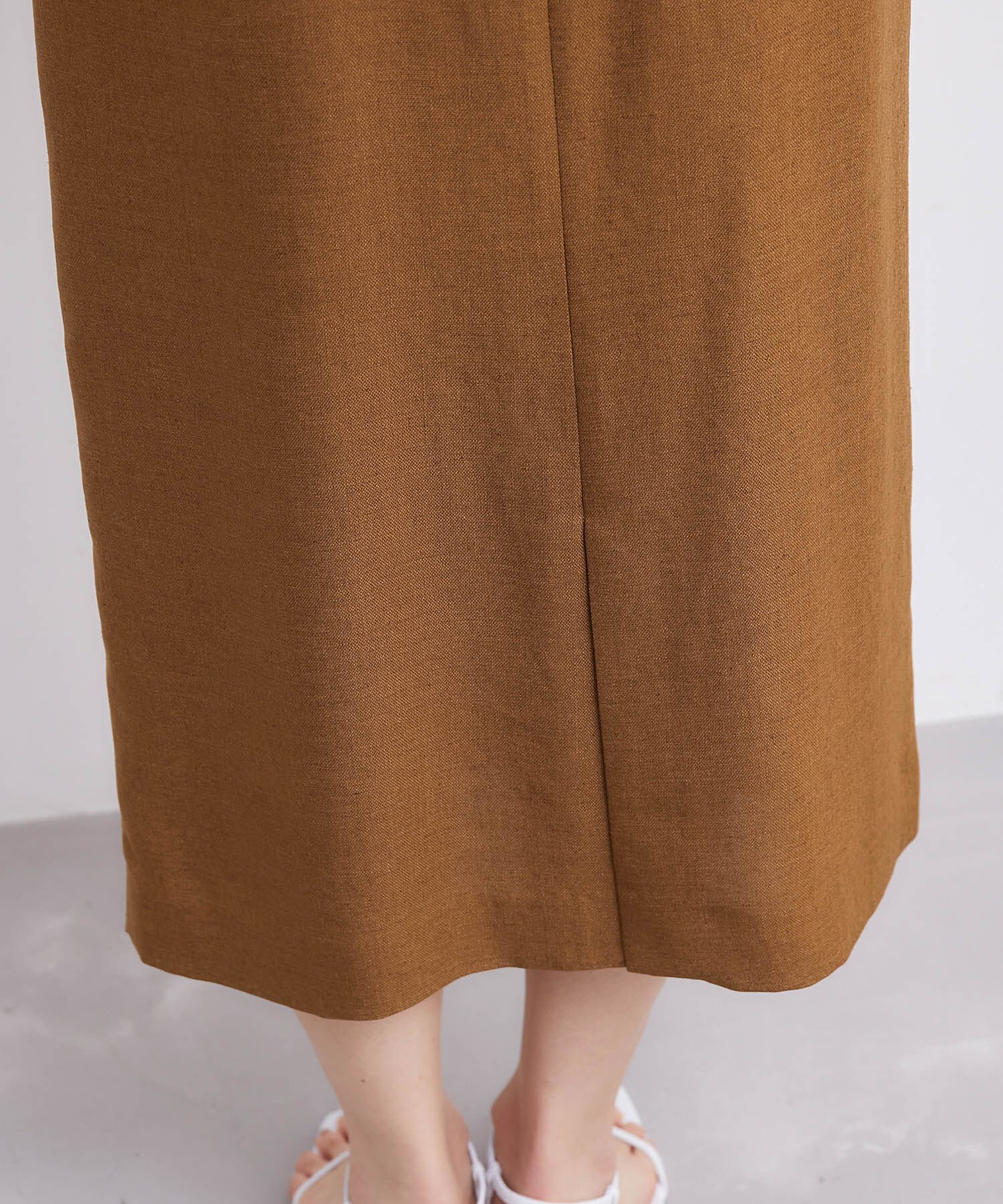 ROPE「【雑誌掲載】【洗える】ピンタックタイトスカート/セット対応」|スカート|