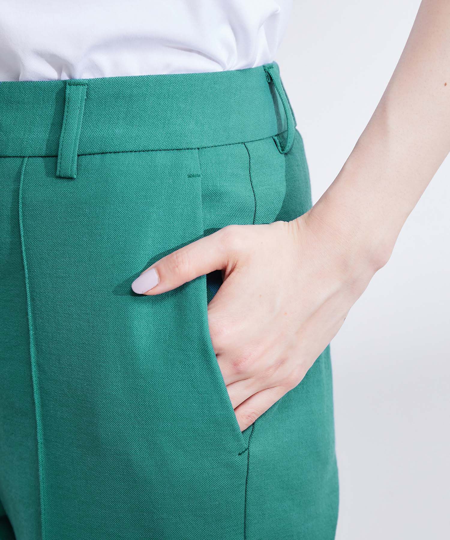 ROPE「【洗える】スリムシルエットシガレットパンツ」|その他|