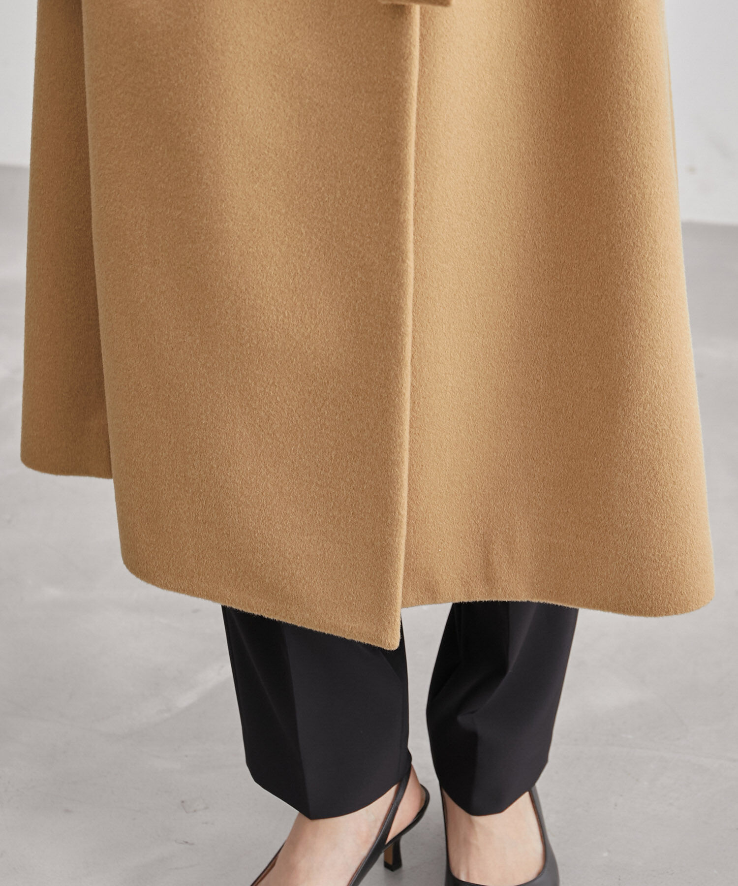 ROPE「2WAYプレミアムカシミヤロングコート」|チェスターコート|