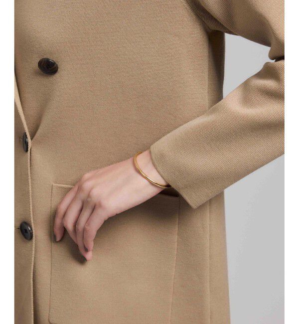 ROPE「ミラノリブ ニットダブルジャケット/イージーケア」|テーラードジャケット|