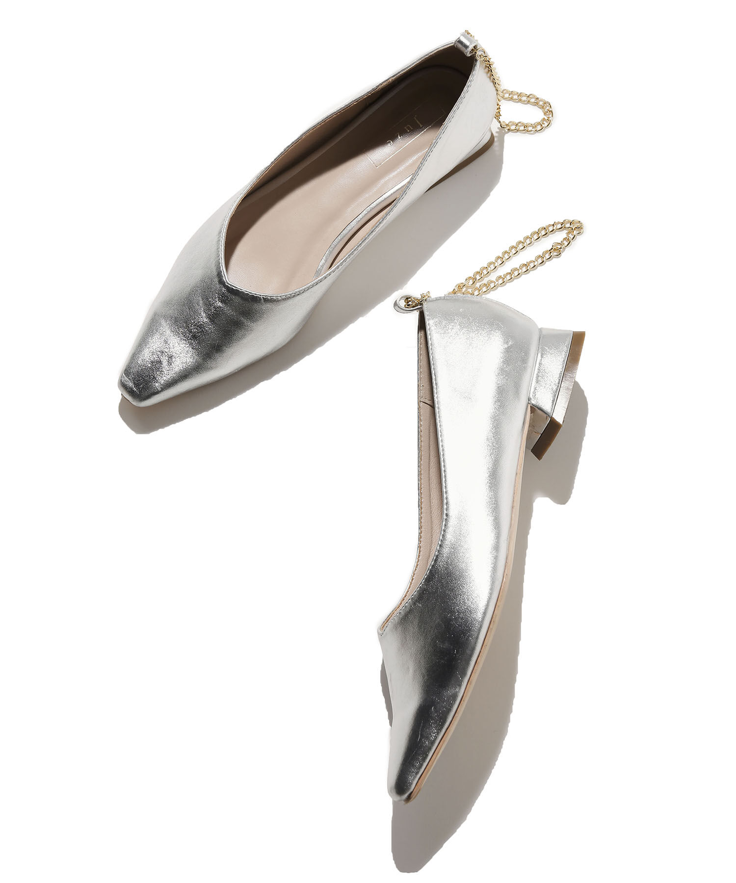 Juze「アンクルチェーンストラップパンプス」|パンプス|