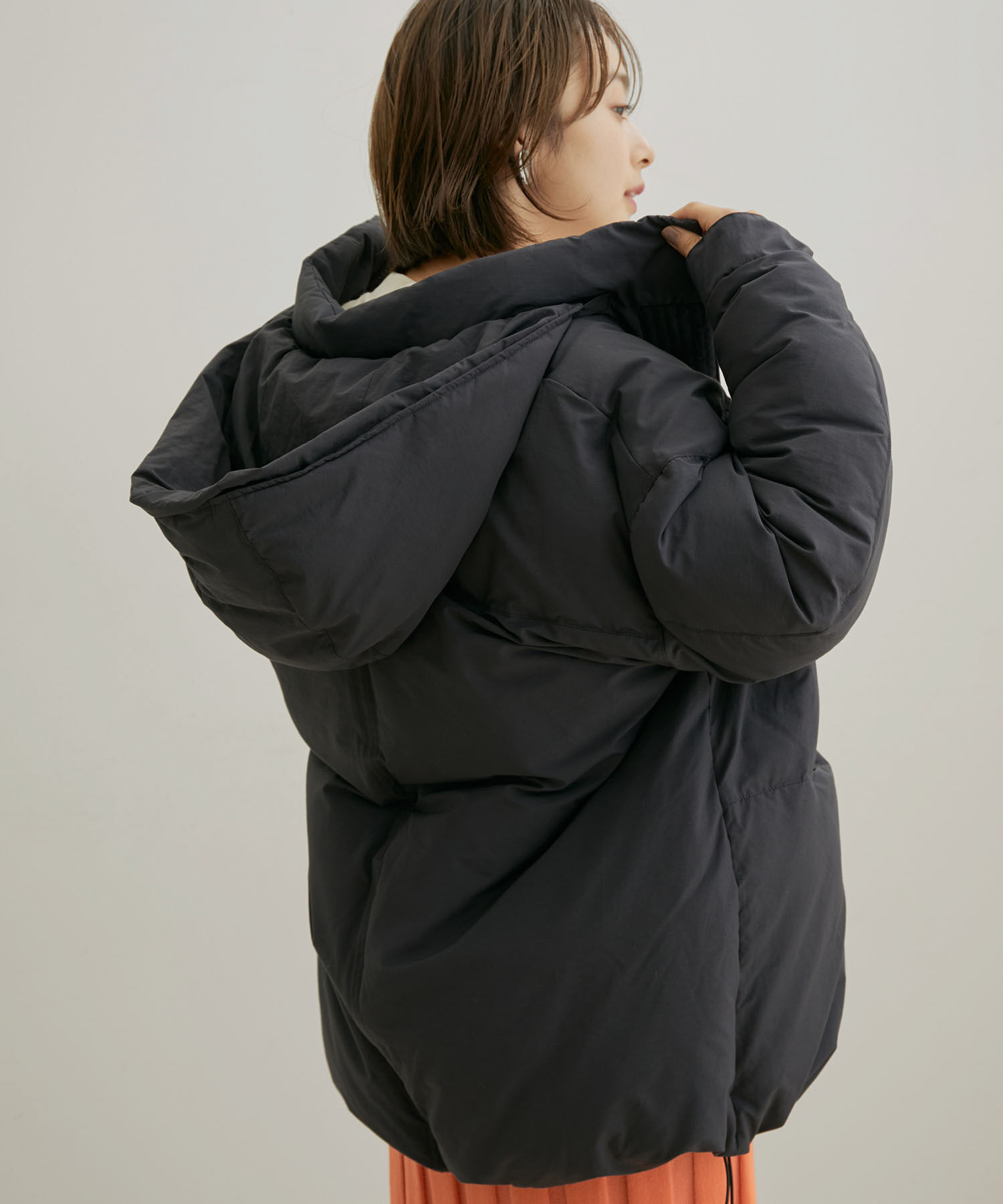 VIS「【撥水・保温】eco cloudモンスターパーカー【sustainable】」|ダウン|