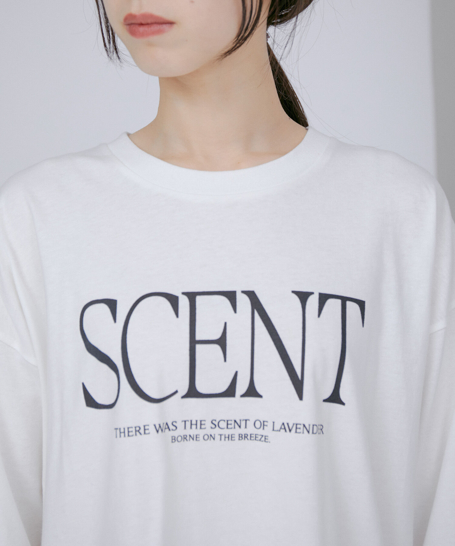 VIS「【洗える】BigロゴロングTシャツ」|Tシャツ・カットソー|