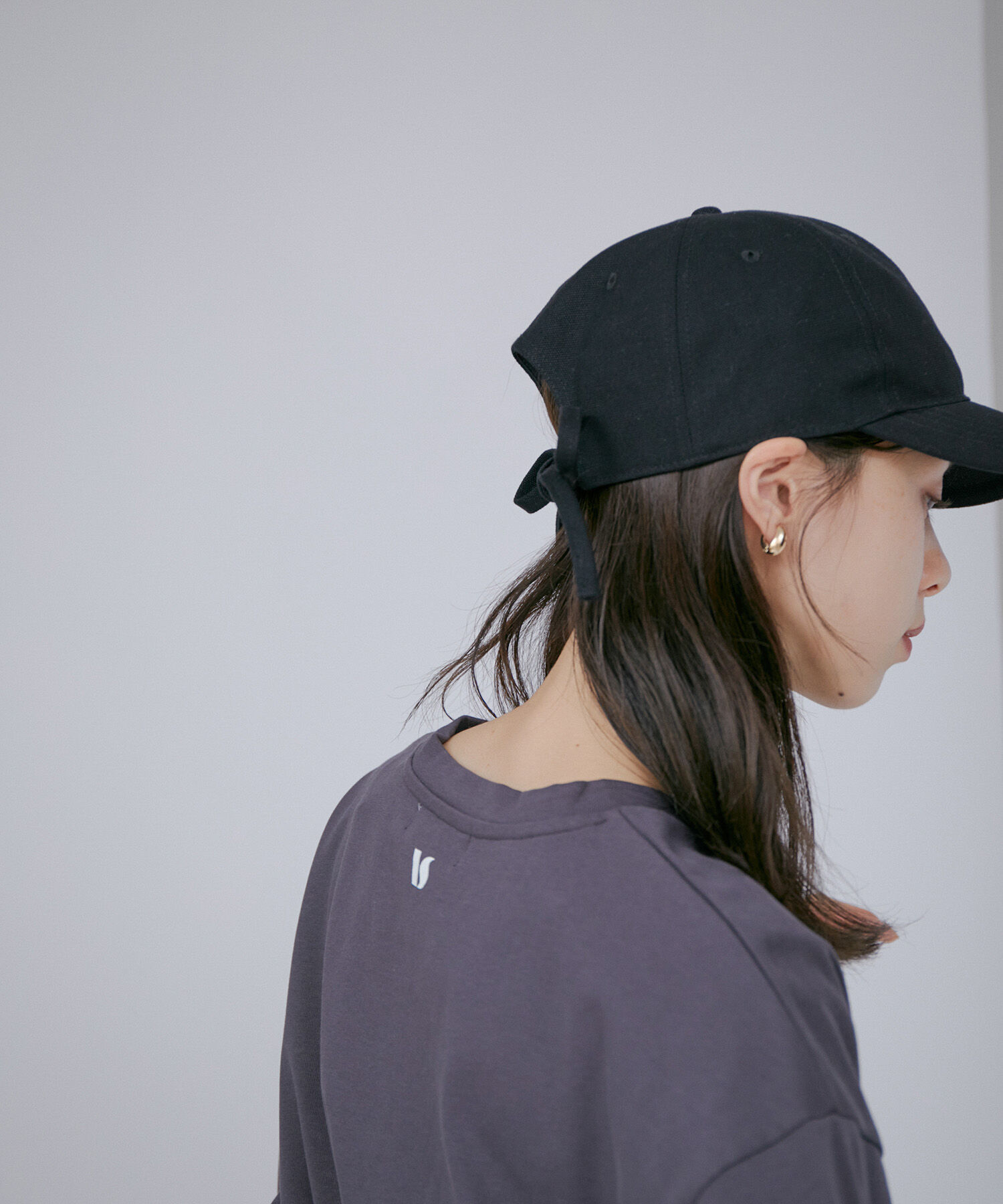 VIS「【洗える】BigロゴロングTシャツ」|Tシャツ・カットソー|