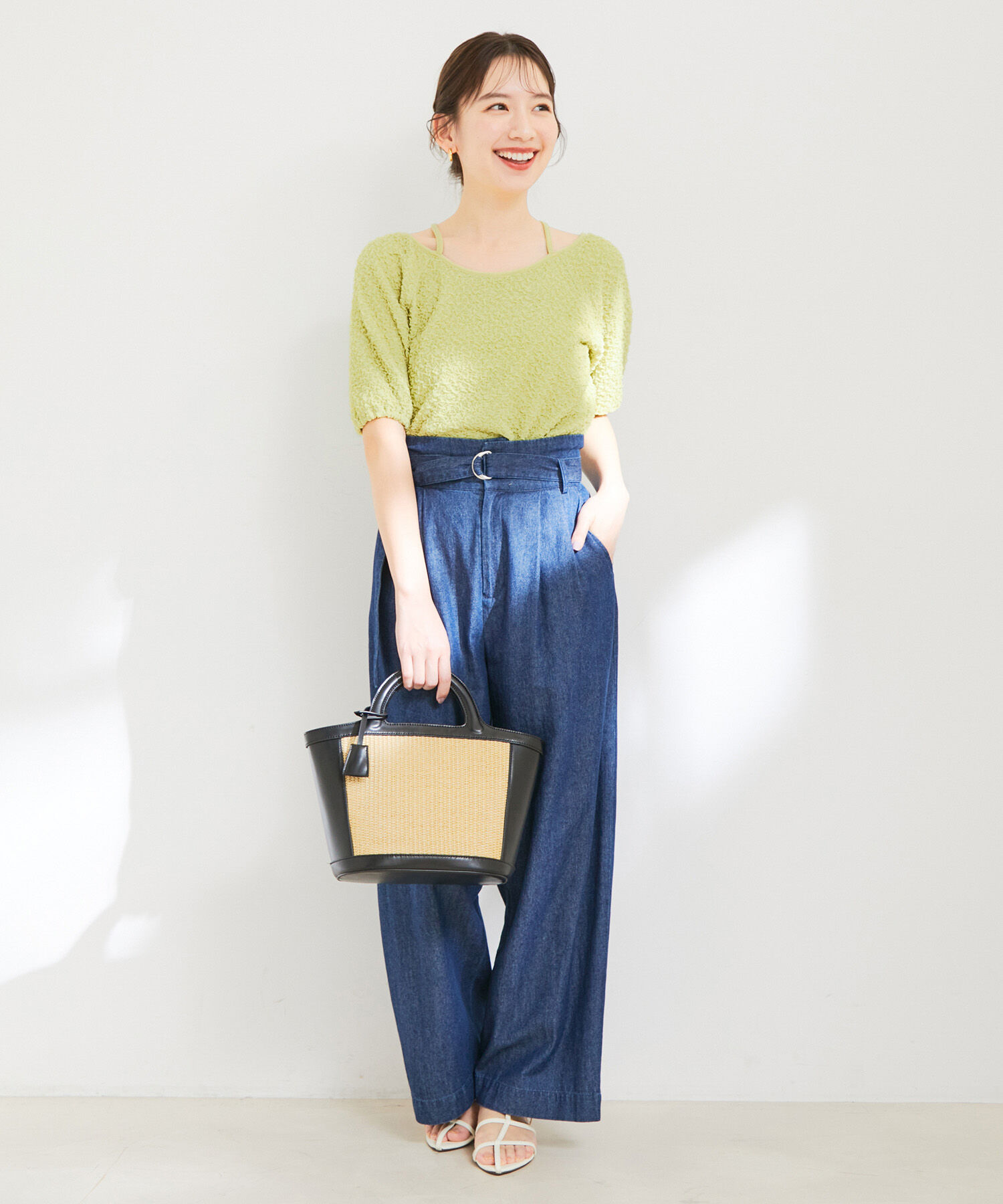 VIS「【マルチWAY】ポコポコホルターネックプルオーバー」|Tシャツ・カットソー|