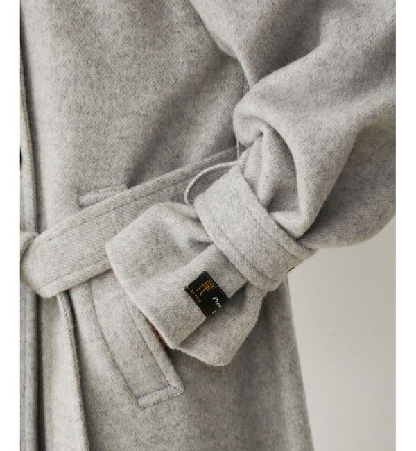 VIS「【静電気防止】2WAY毛混シャギーロングコート」|その他|