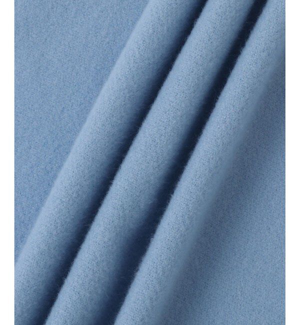 VIS「【リサイクルポリ】なめらかタッチ無地大判ストール」|ストール|