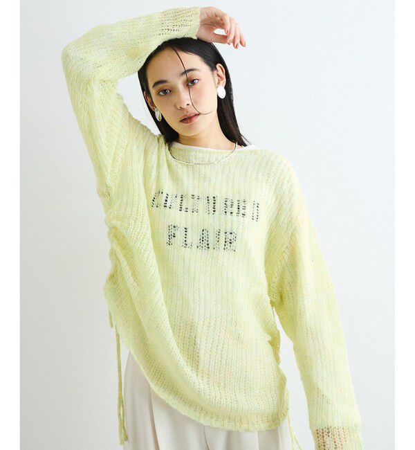 VIS「モヘアタッチシアーニット」|ニット・セーター|