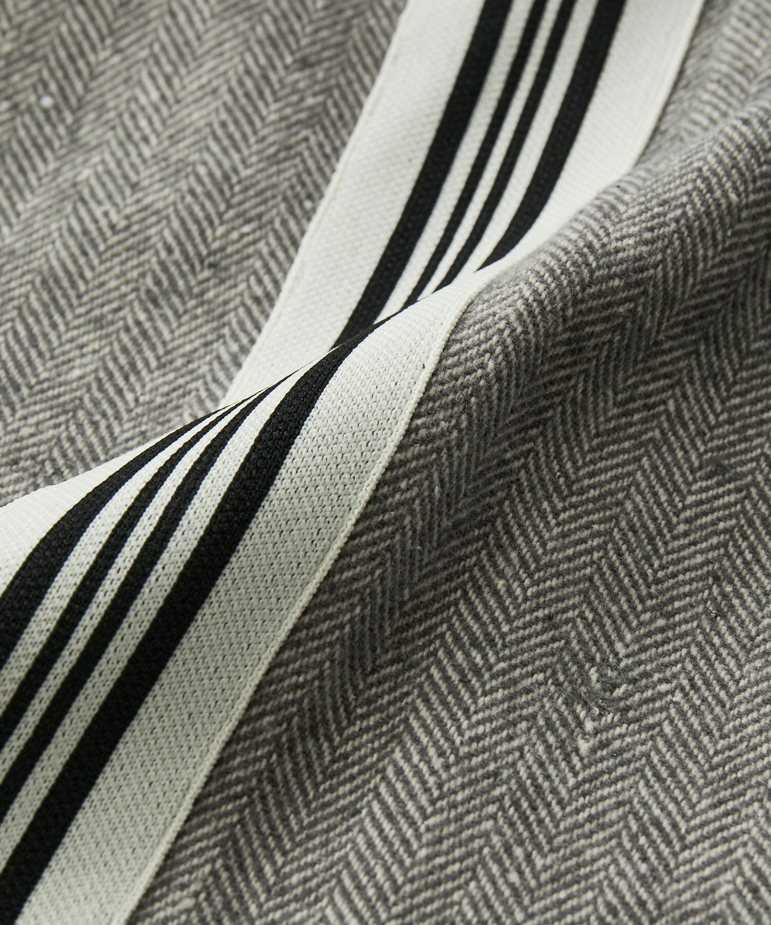 VIS「サイドライン入りワイドパンツ」|スラックス|