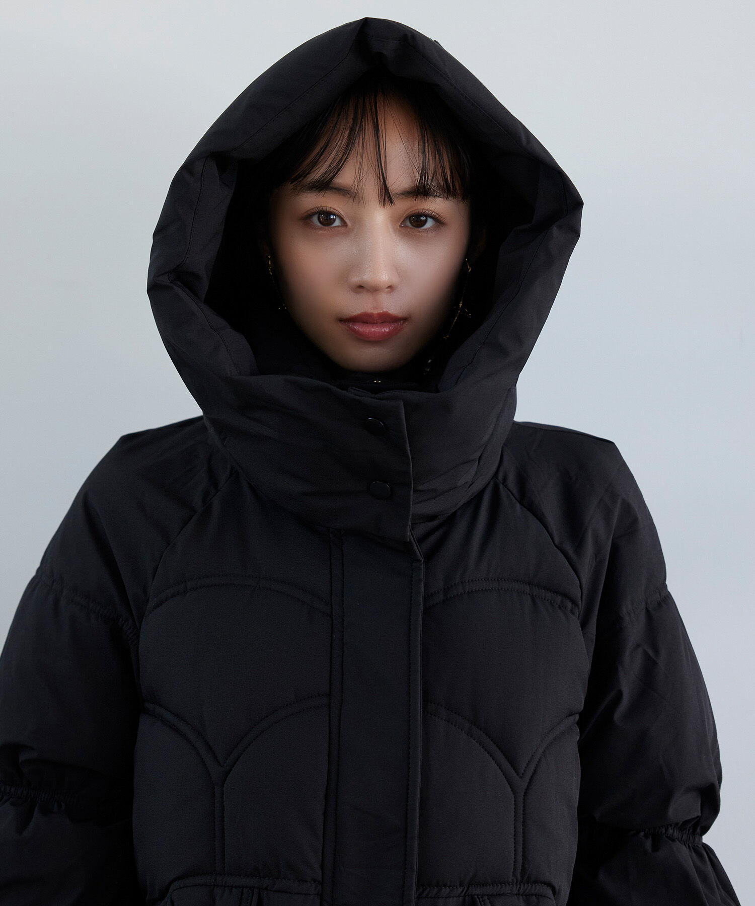 VIS「ダウンライク中綿フーテッドコート【WEB・アウトレット限定】」|ダウン|