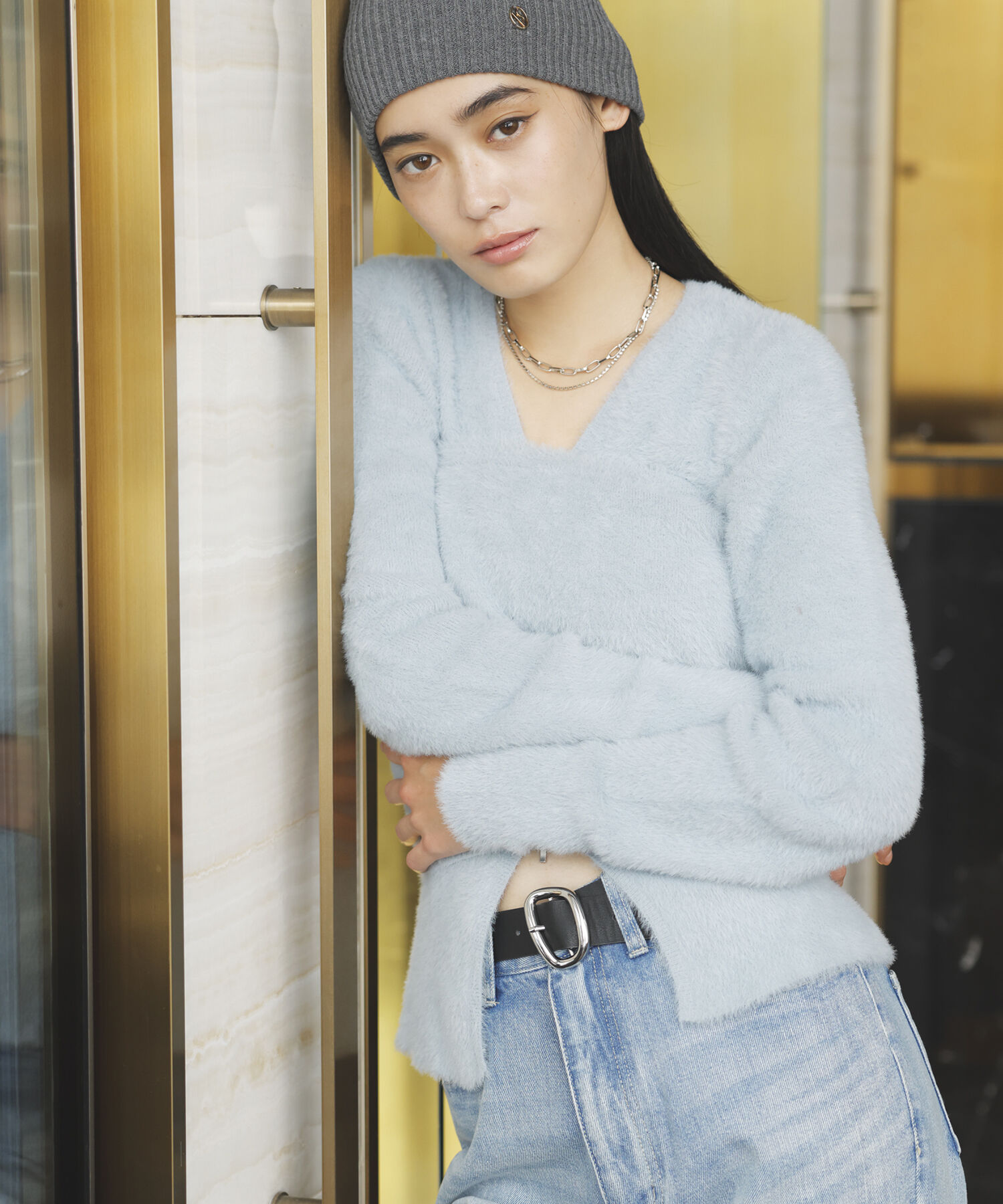 VIS「【SET】ビスチェセットカーディガン」|ニット・セーター|