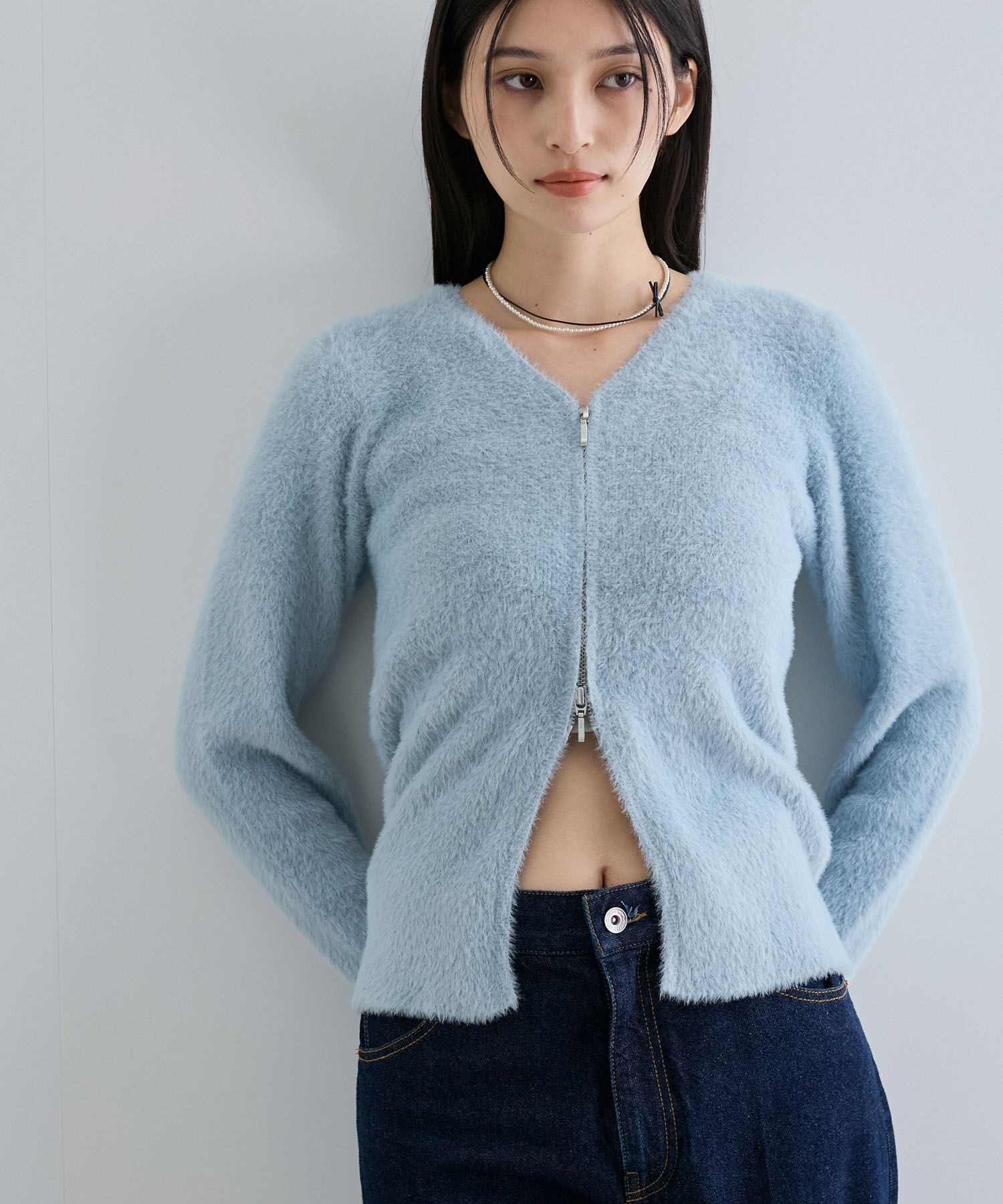 VIS「【SET】ビスチェセットカーディガン」|ニット・セーター|