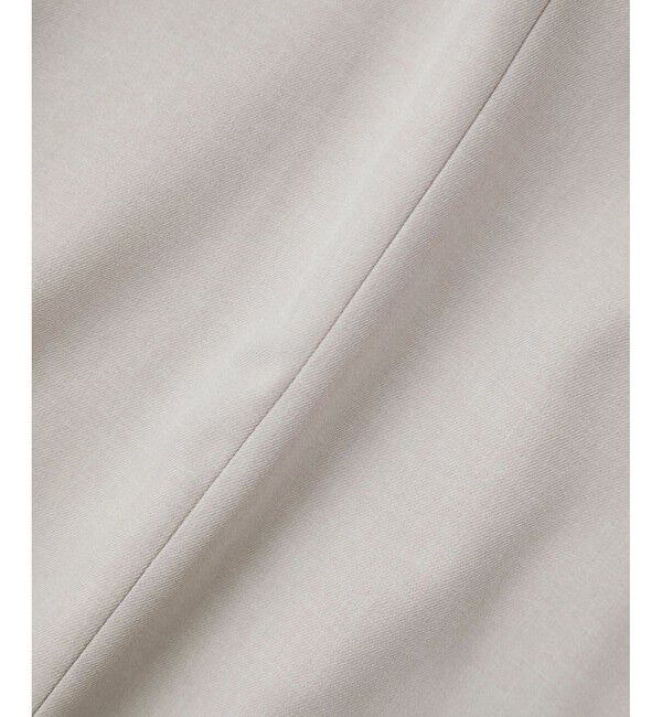 VIS「【美easy】コンフォートツイルワンタックワイドスラックスパンツ【洗える/防シワ/UVケア】」|スラックス|