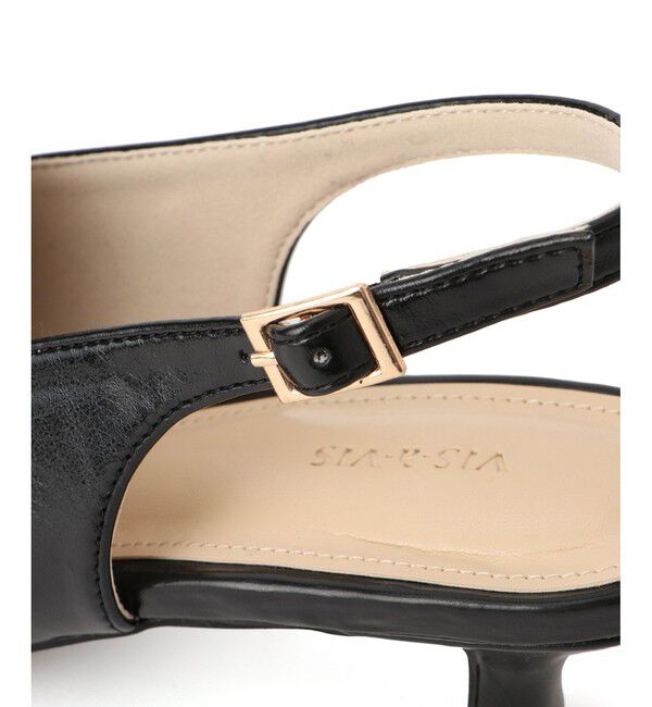 VIS「スリングバックビットパンプス」|パンプス|