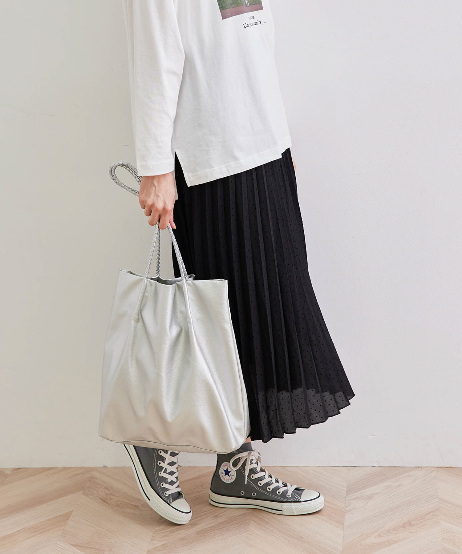 ROPE PICNIC PASSAGE「【WEB限定カラー:シルバー】【A4対応】洗えるメッシュハンドルトートバッグ」|トートバッグ|